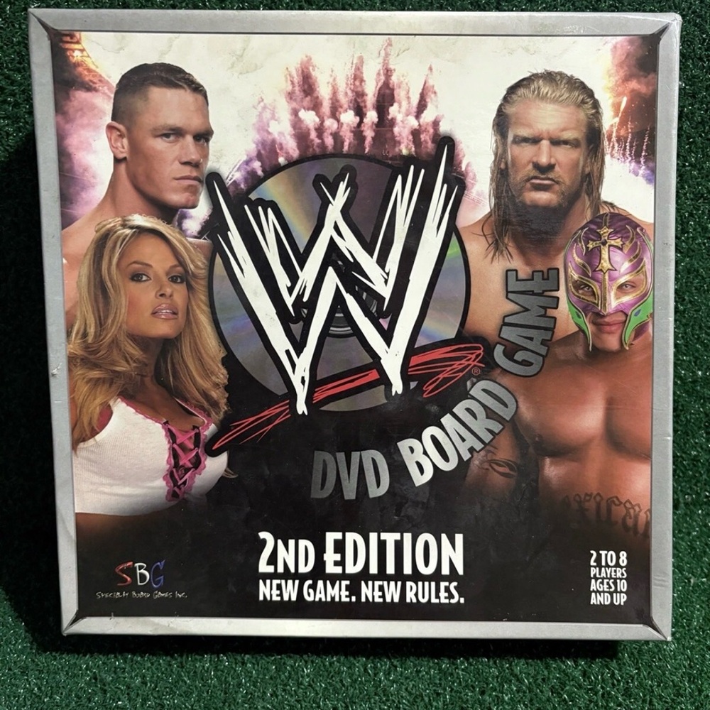 WWE DVD Board Game 2nd Edition